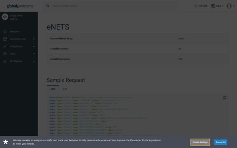 eNETS | Global Payments Developer Portal