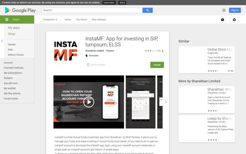 InstaMF: App for investing in SIP, lumpsum, ELSS - Apps on ...