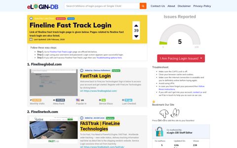 Fineline Fast Track Login - login login login login 0 Views