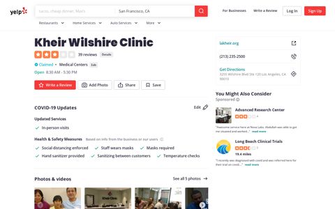 Kheir Wilshire Clinic - 38 Reviews - Medical Centers - 3255 ...