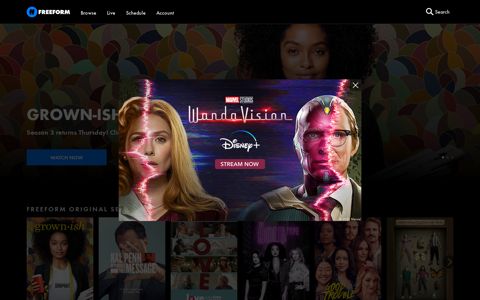 Freeform - TV Shows, Full Episodes & Movies