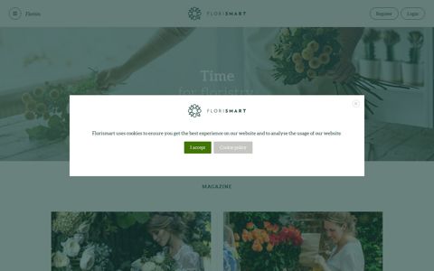 Join your peers, it's time for floristry | Florist Home | Florismart