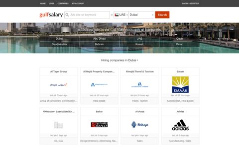 gulfsalary.com - all jobs, salaries, employment, careers