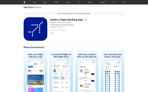 ‎IndiGo | Flight Booking App on the App Store