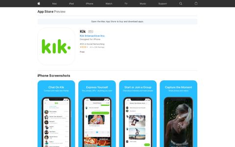 ‎Kik on the App Store