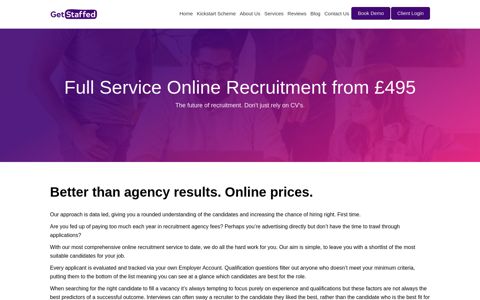 Online Recruitment | Get Staffed | The Future Of Recruitment