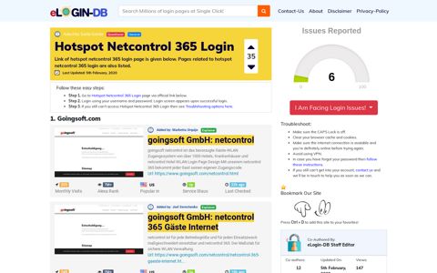 Hotspot Netcontrol 365 Login - штыефпкфь login 0 Views