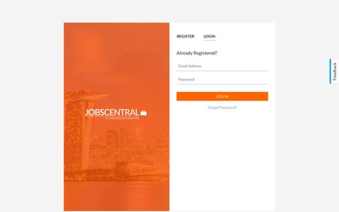 Sign In to JobsCentral Singapore