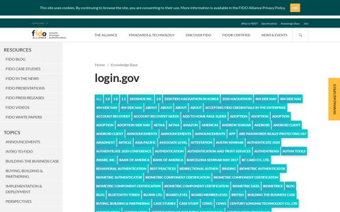 login.gov - FIDO Alliance
