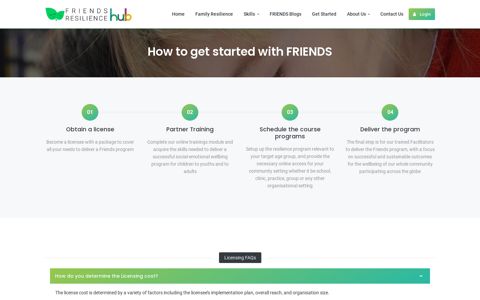 Get Started - Friends Resilience