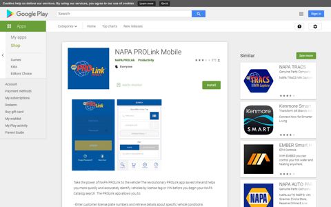 NAPA PROLink Mobile - Apps on Google Play