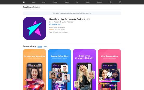 ‎LiveMe – Live Stream & Go Live on the App Store