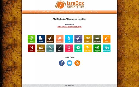 MP3 Music Download on ISRABOX