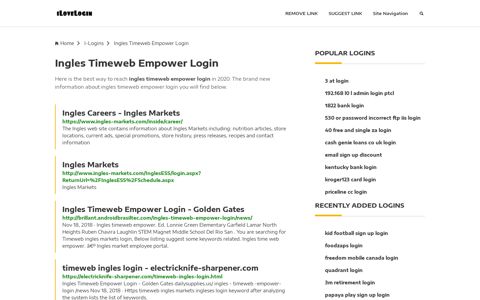 Ingles Timeweb Empower Login ❤️ One Click Access - iLoveLogin