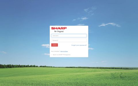 Log in | SHARP Philippines