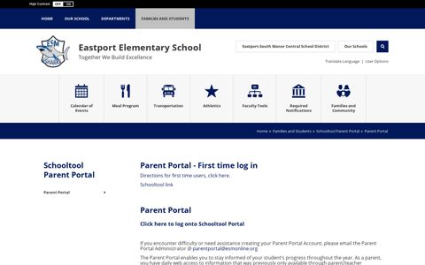 Schooltool Parent Portal / Parent Portal