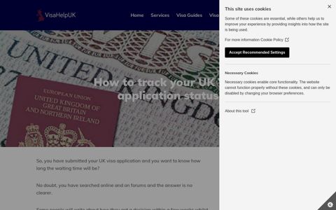 How to track your UK visa application status online