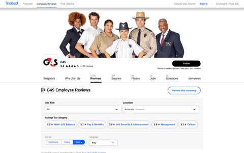 Working at G4S: Employee Reviews | Indeed.com