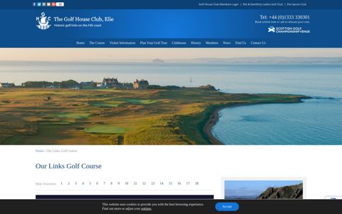 Our Links Golf Course - The Golf House Club, Elie
