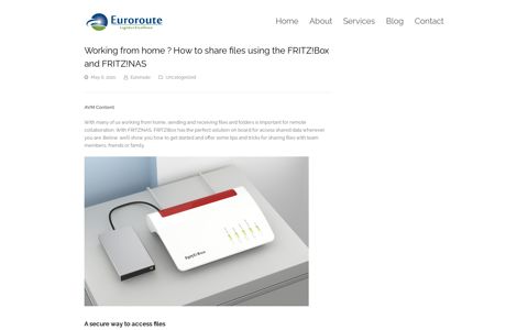 Working from home ? How to share files using the FRITZ!Box ...