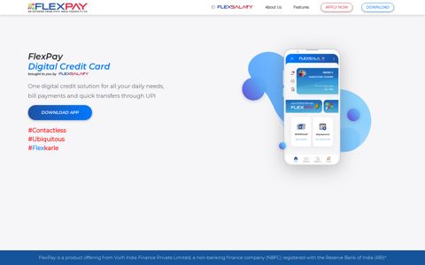 FlexPay : Instant Digital Credit Card App in India, Scan Now ...