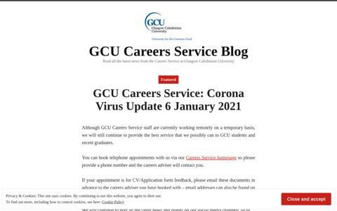 GCU Careers Service Blog | Read all the latest news from the ...