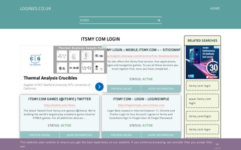 itsmy com login - General Information about Login