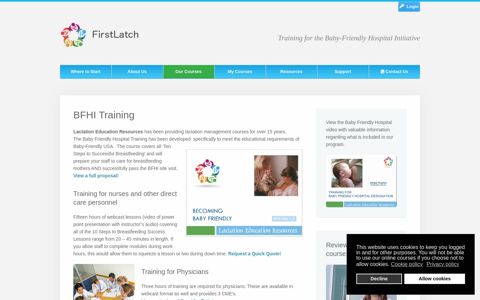 BFHI Training - First Latch