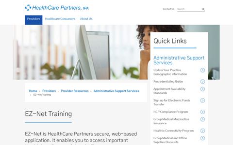 EZ-Net Training – HCP - HealthCare Partners