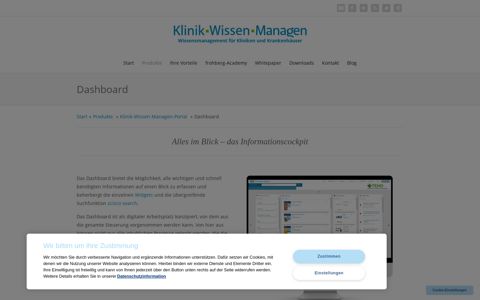 Dashboard - KWM-Portal - Klinik-Wissen-Managen.de