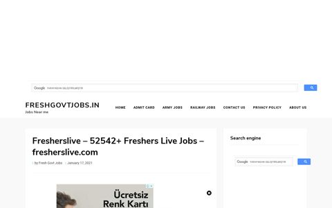 Fresherslive - 52542+ Freshers Live Jobs - fresherslive.com