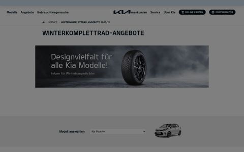 Winterkomplettrad Angebote 2020 | Kia Motors Deutschland