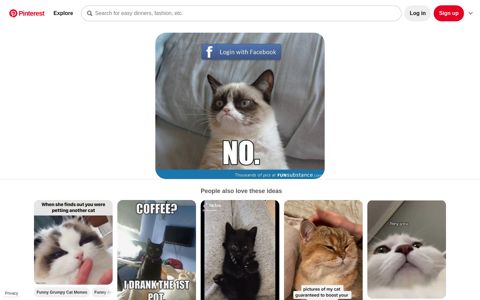 Whenever I'm asked to login with facebook - FunSubstance - Pinterest