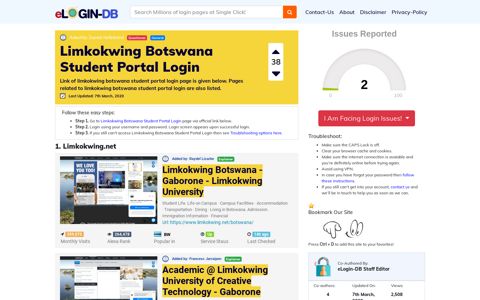 Limkokwing Botswana Student Portal Login