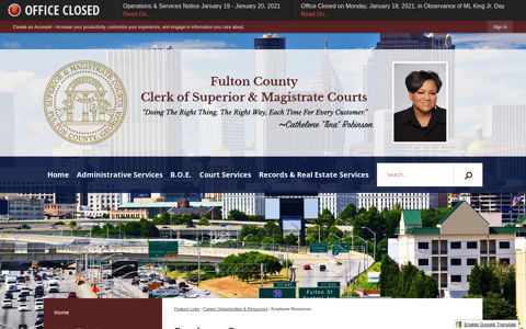 Employee Resources | Fulton County Superior Court, GA