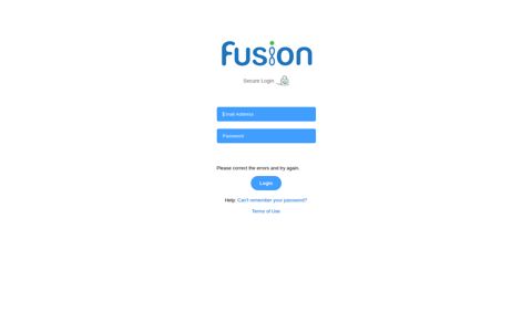 Sign In - Fusion