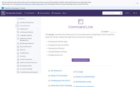 Command Line | Heroku Dev Center