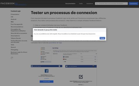 Testing - Facebook Login - Facebook for Developers