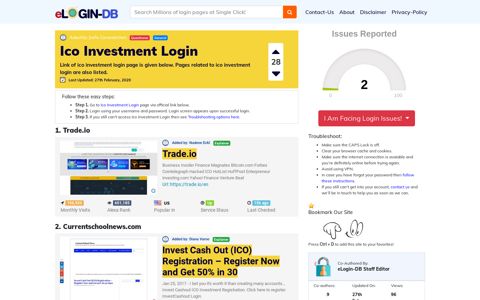 Ico Investment Login