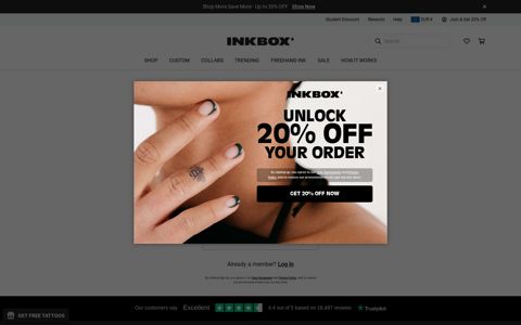 Login / Join - Inkbox™