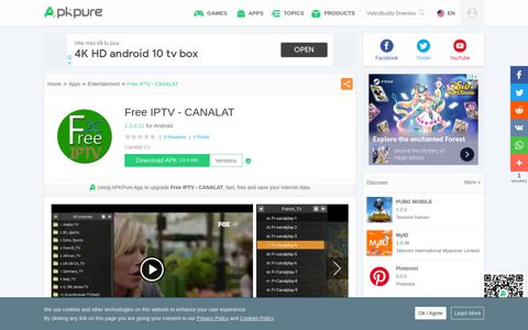Free IPTV - CANALAT for Android - APK Download