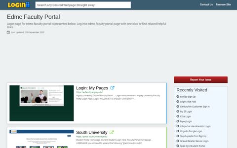 Edmc Faculty Portal - Loginii.com