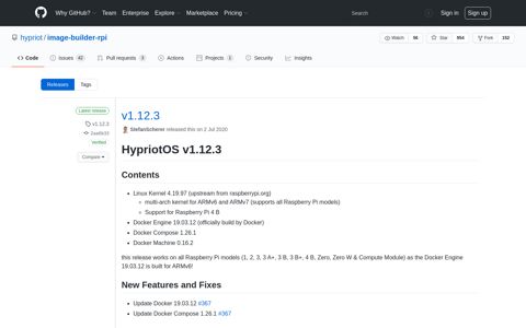 Releases · hypriot/image-builder-rpi · GitHub