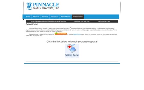 Patient Portal | Pinnacle Family Practice, LLC