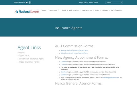 Insurance Agent Access Login - National Lloyds Insurance