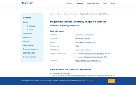 Magdeburg-Stendal University of Applied Sciences ...