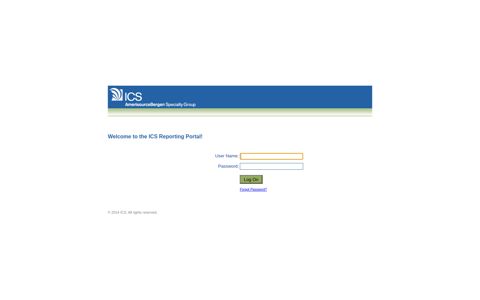 ICS Reporting Portal
