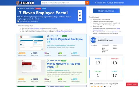 7 Eleven Employee Portal