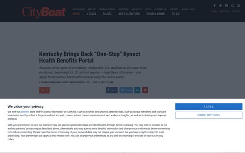 Kentucky Brings Back “One-Stop” Kynect Health Benefits Portal