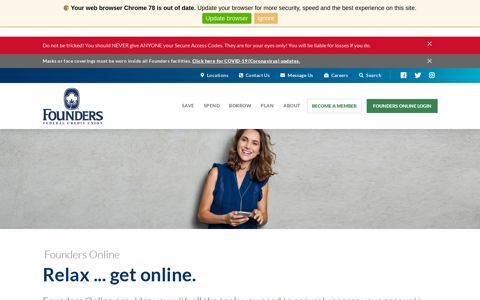 Founders Online | Founders Federal Credit Union